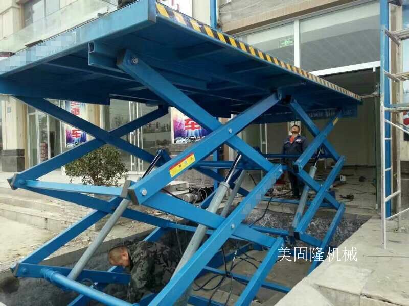 新星双跨式固定升降机厂家
