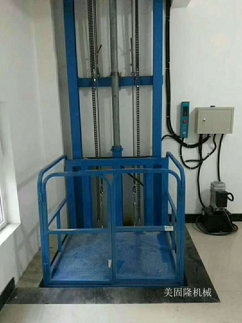 新星单臂导轨式升降机厂家
